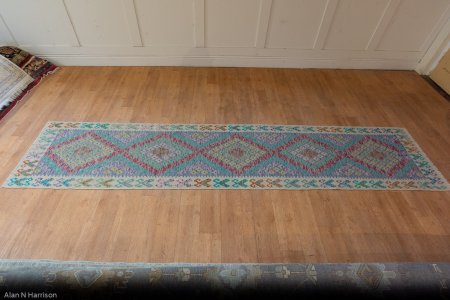 Hand-Made Mazar Runner From Afghanistan