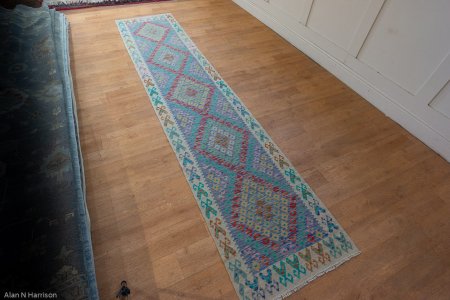 Hand-Made Mazar Runner From Afghanistan