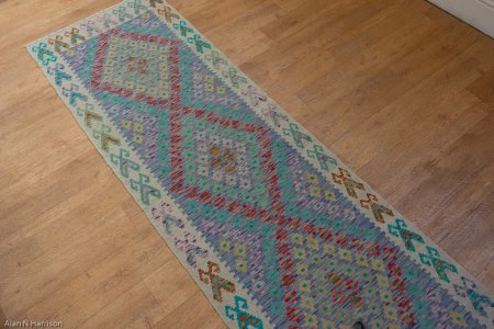 Hand-Made Mazar Runner From Afghanistan