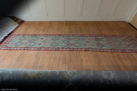 Hand-Made Mazar Runner From Afghanistan