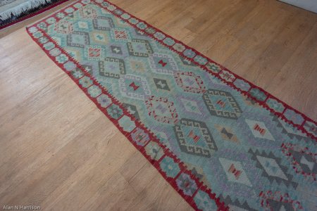 Hand-Made Mazar Runner From Afghanistan