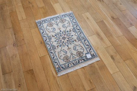 Hand-Knotted Tabas Rug From Iran (Persian)