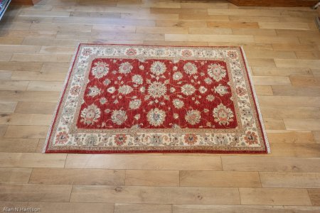 Hand-Knotted Sultanabad Rug From Afghanistan