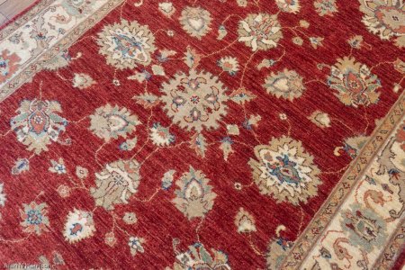 Hand-Knotted Sultanabad Rug From Afghanistan
