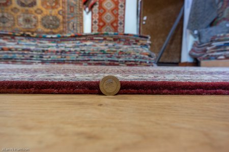 Hand-Knotted Mahi Indian Runner From India