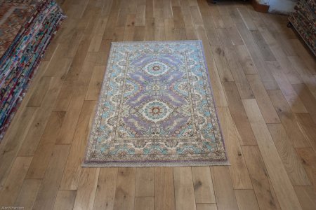 Hand-Knotted Sultanabad Rug From Afghanistan
