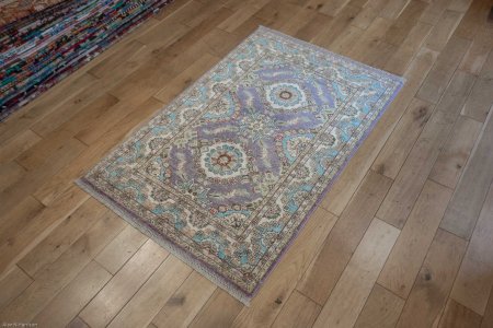 Hand-Knotted Sultanabad Rug From Afghanistan