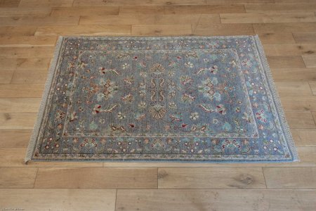 Hand-Knotted Sultanabad Rug From Afghanistan