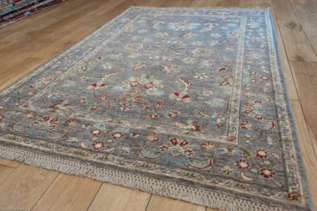 Hand-Knotted Sultanabad Rug From Afghanistan