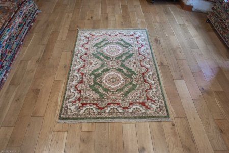 Hand-Knotted Sultanabad Rug From Afghanistan