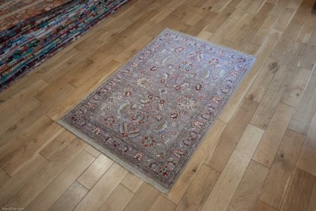 Hand-Knotted Sultanabad Rug From Afghanistan