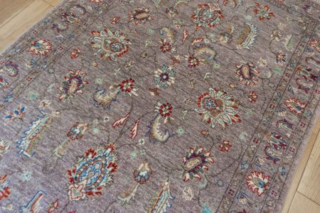 Hand-Knotted Sultanabad Rug From Afghanistan