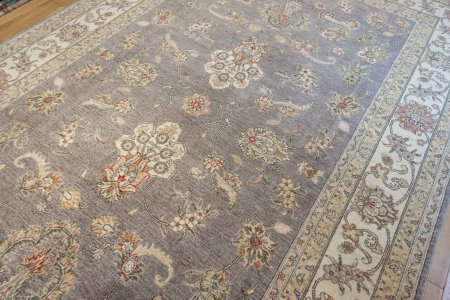 Hand-Knotted Sultanabad Rug From Afghanistan