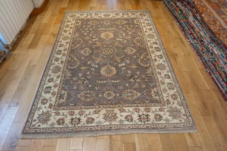 Hand-Knotted Sultanabad Rug From Afghanistan