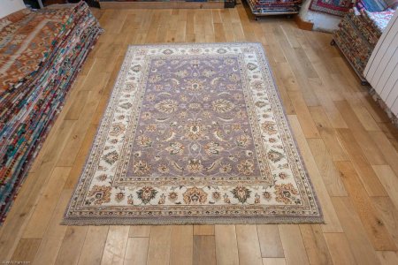 Hand-Knotted Sultanabad Rug From Afghanistan