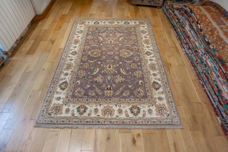 Hand-Knotted Sultanabad Rug From Afghanistan