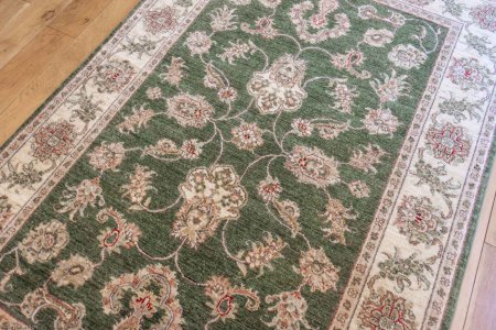 Hand-Knotted Sultanabad Rug From Afghanistan