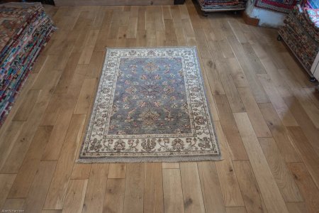 Hand-Knotted Sultanabad Rug From Afghanistan
