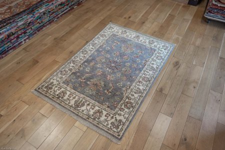 Hand-Knotted Sultanabad Rug From Afghanistan