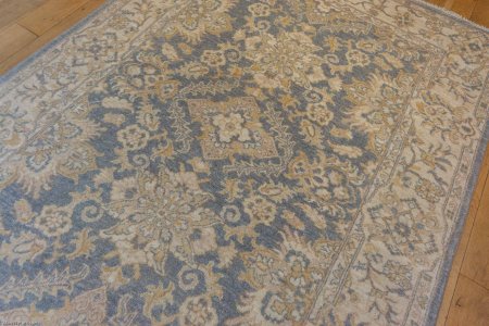 Hand-Knotted Ziegler Rug From Afghanistan