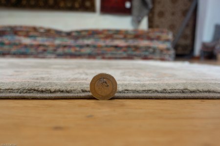 Hand-Knotted Ziegler Rug From Afghanistan