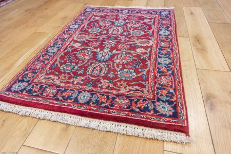 Hand-Knotted Indo Ziegler Rug From India