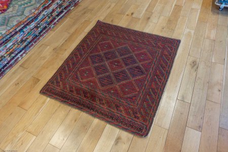 Hand-Made Mushwani Rug From Afghanistan