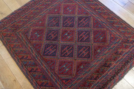Hand-Made Mushwani Rug From Afghanistan