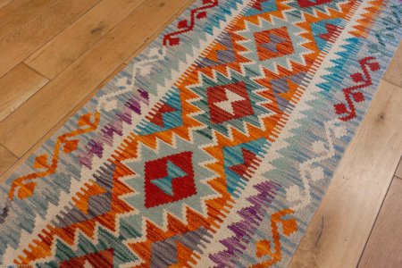 Hand-Made Mazar Kilim From Afghanistan