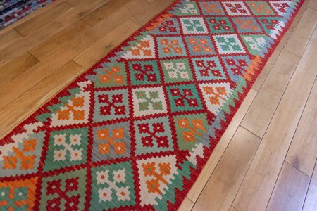 Hand-Made Mazar Kilim From Afghanistan