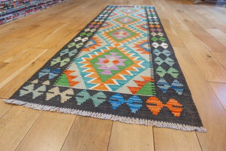 Hand-Made Mazar Kilim From Afghanistan