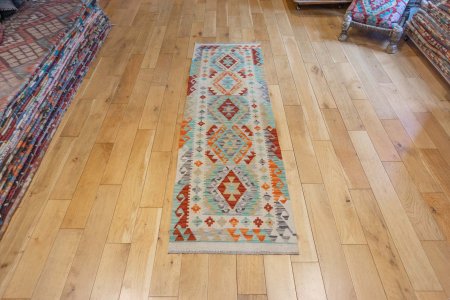 Hand-Made Mazar Kilim From Afghanistan