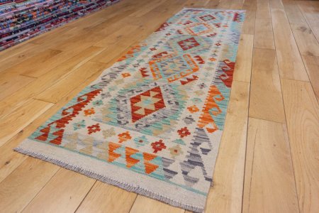 Hand-Made Mazar Kilim From Afghanistan