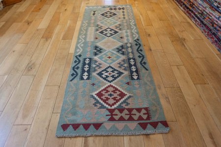 Hand-Made Mazar Kilim From Afghanistan