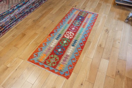 Hand-Made Mazar Kilim From Afghanistan