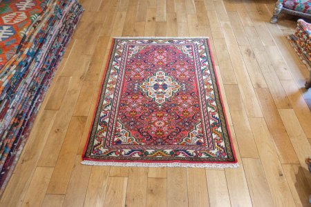 Hand-Knotted Hosseinabad Rug From Iran (Persian)