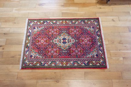 Hand-Knotted Hosseinabad Rug From Iran (Persian)
