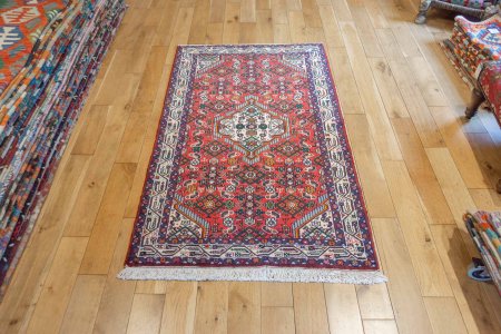 Hand-Knotted Tajabad Rug From Iran (Persian)