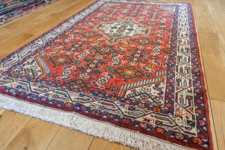 Hand-Knotted Tajabad Rug From Iran (Persian)