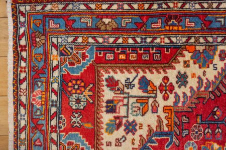 Hand-Knotted Nahavand Rug From Iran (Persian)
