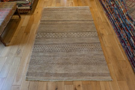 Hand-Knotted Afghan Khyber Rug From Afghanistan