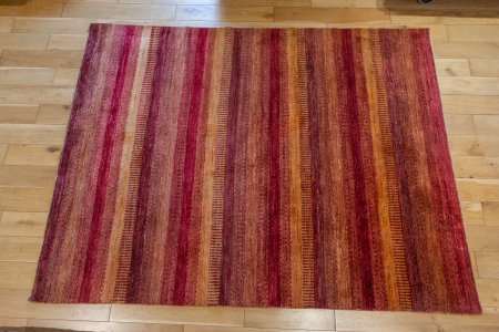 Hand-Knotted Afghan Khyber Rug From Afghanistan