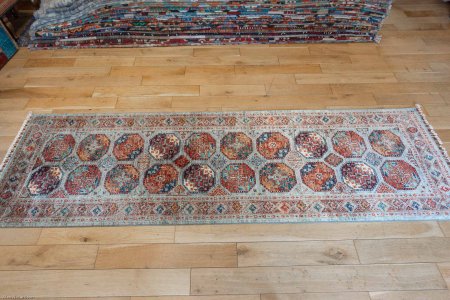 Hand-Knotted Ersari Runner From Pakistan
