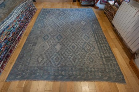 Hand-Made Mazar Kilim From Afghanistan