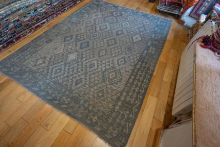 Hand-Made Mazar Kilim From Afghanistan