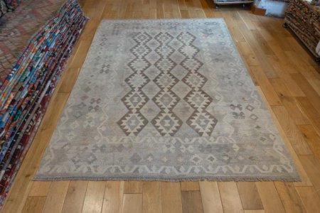 Hand-Made Mazar Kilim From Afghanistan