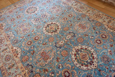 Hand-Knotted Sultanabad Rug From Afghanistan