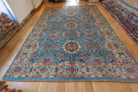 Hand-Knotted Sultanabad Rug From Afghanistan