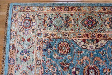 Hand-Knotted Sultanabad Rug From Afghanistan