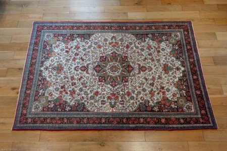 Hand-Knotted Bidjar Rug From Iran (Persian)
